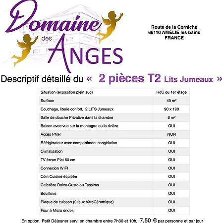 Aparthotel Domaine Des Anges Amelie-les-Bains-Palalda